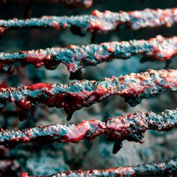 dirty grill grates
