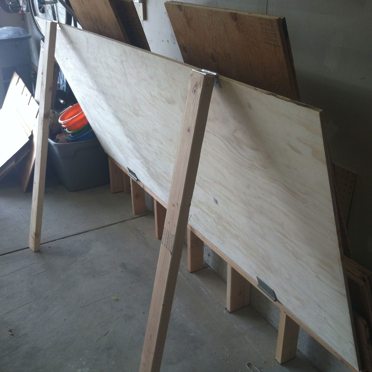 handy plywood storage