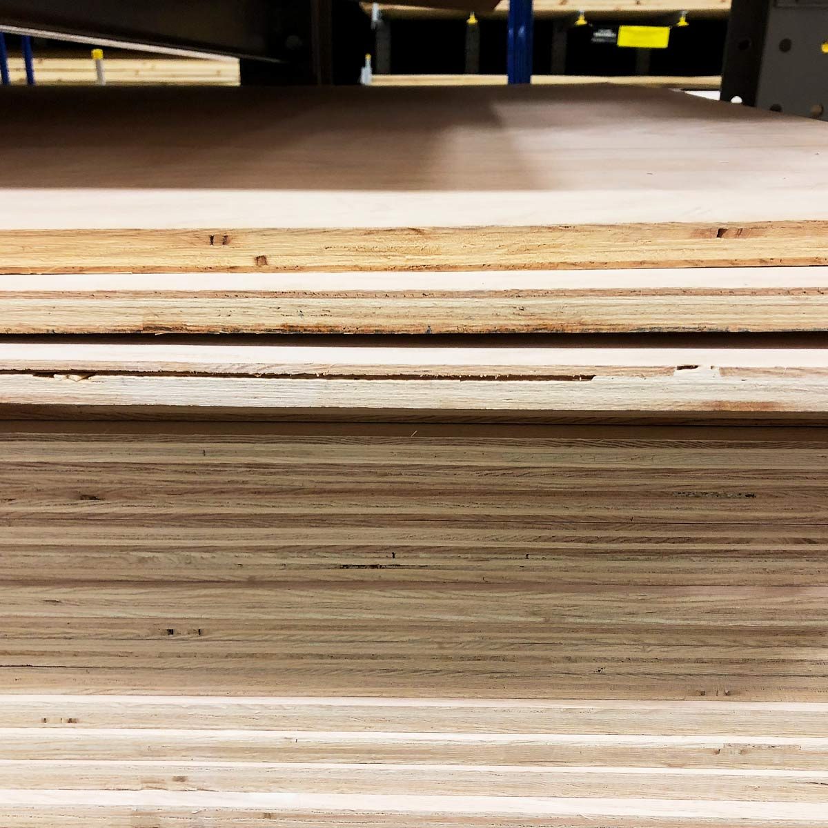 stack of plywood