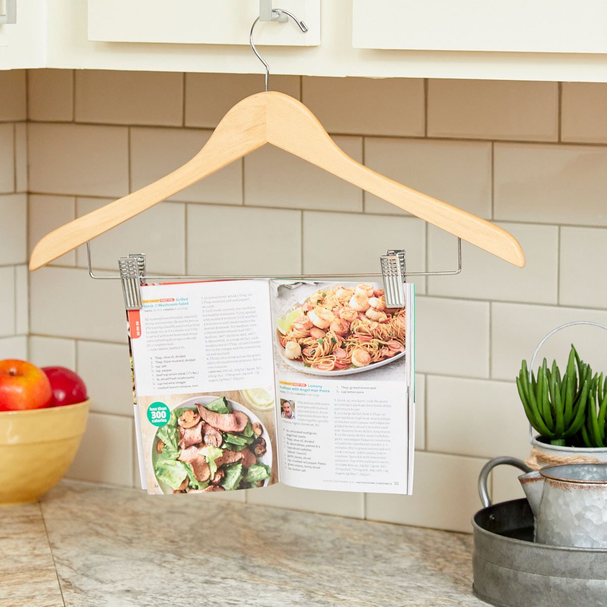 HH eye level cookbook pants hanger