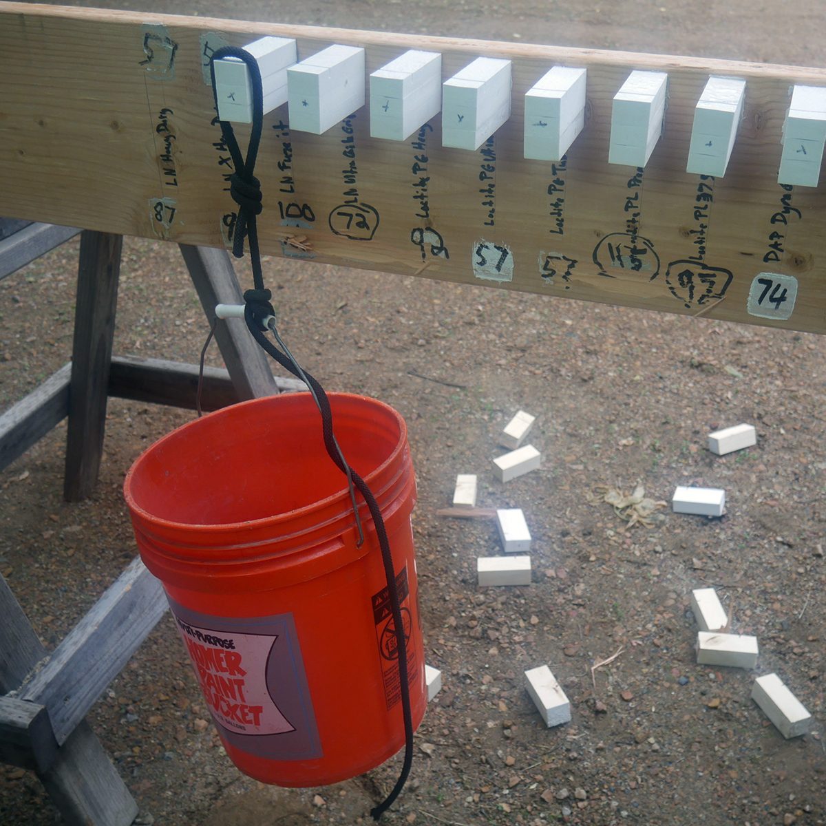 Construction Adhesive Test