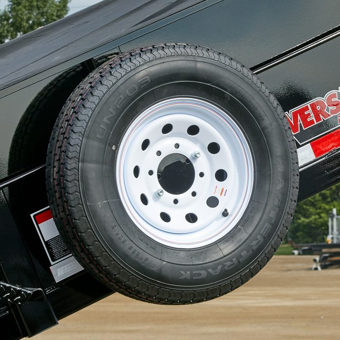 A spare tire holder | Construction Pro Tips