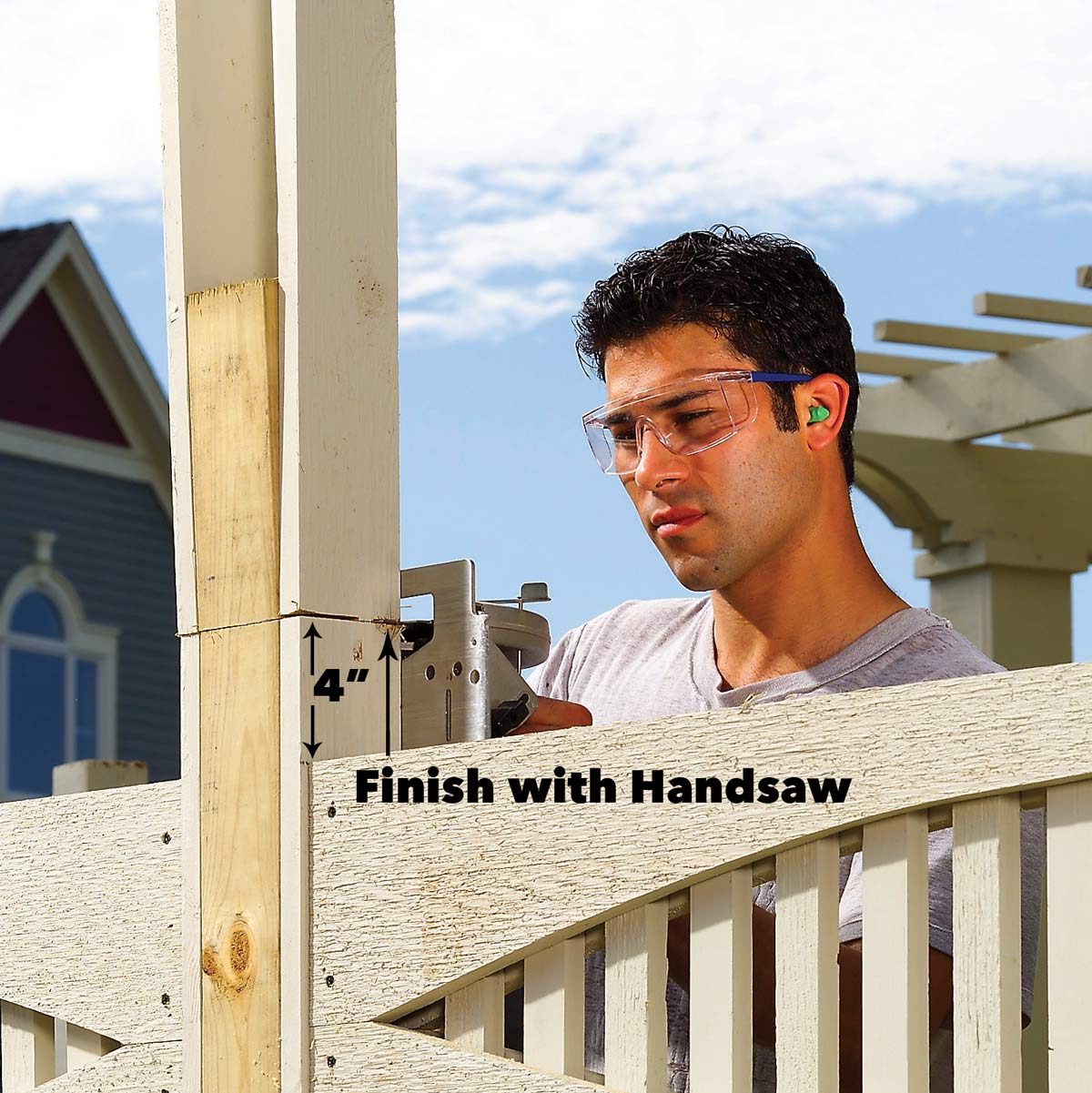 trim fence tops