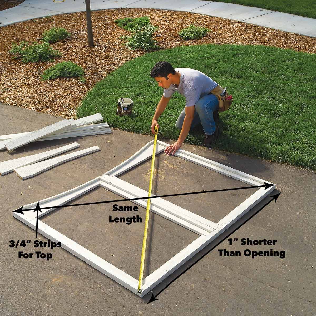 fence gate frame