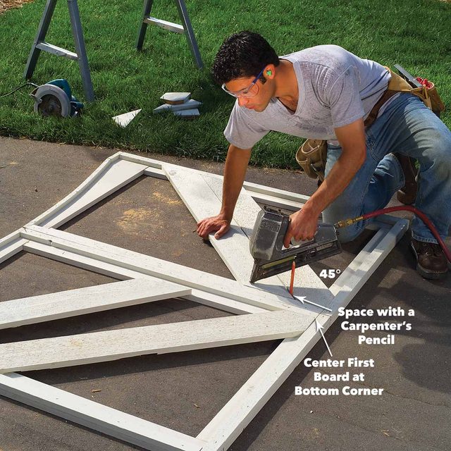 fence gate panel boards