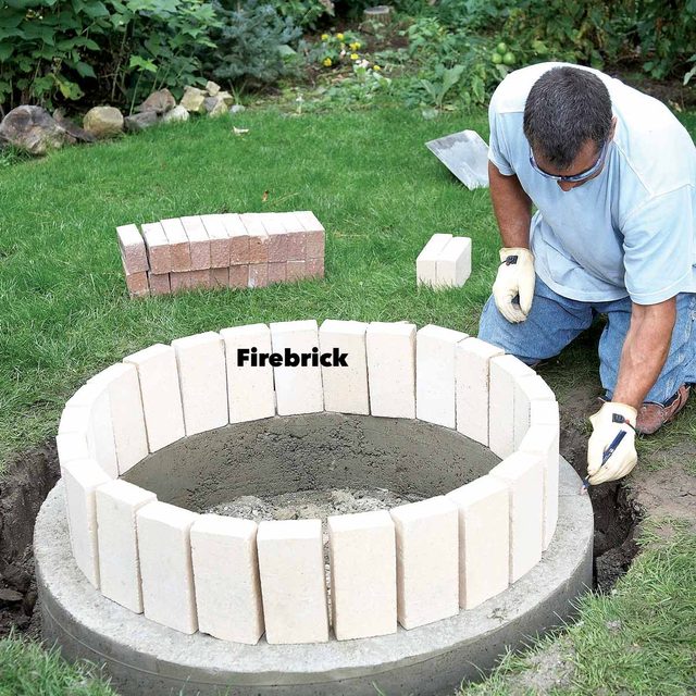dry set the firebrick