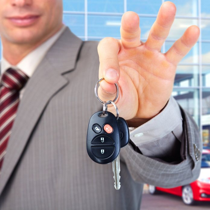 car leasing car keys