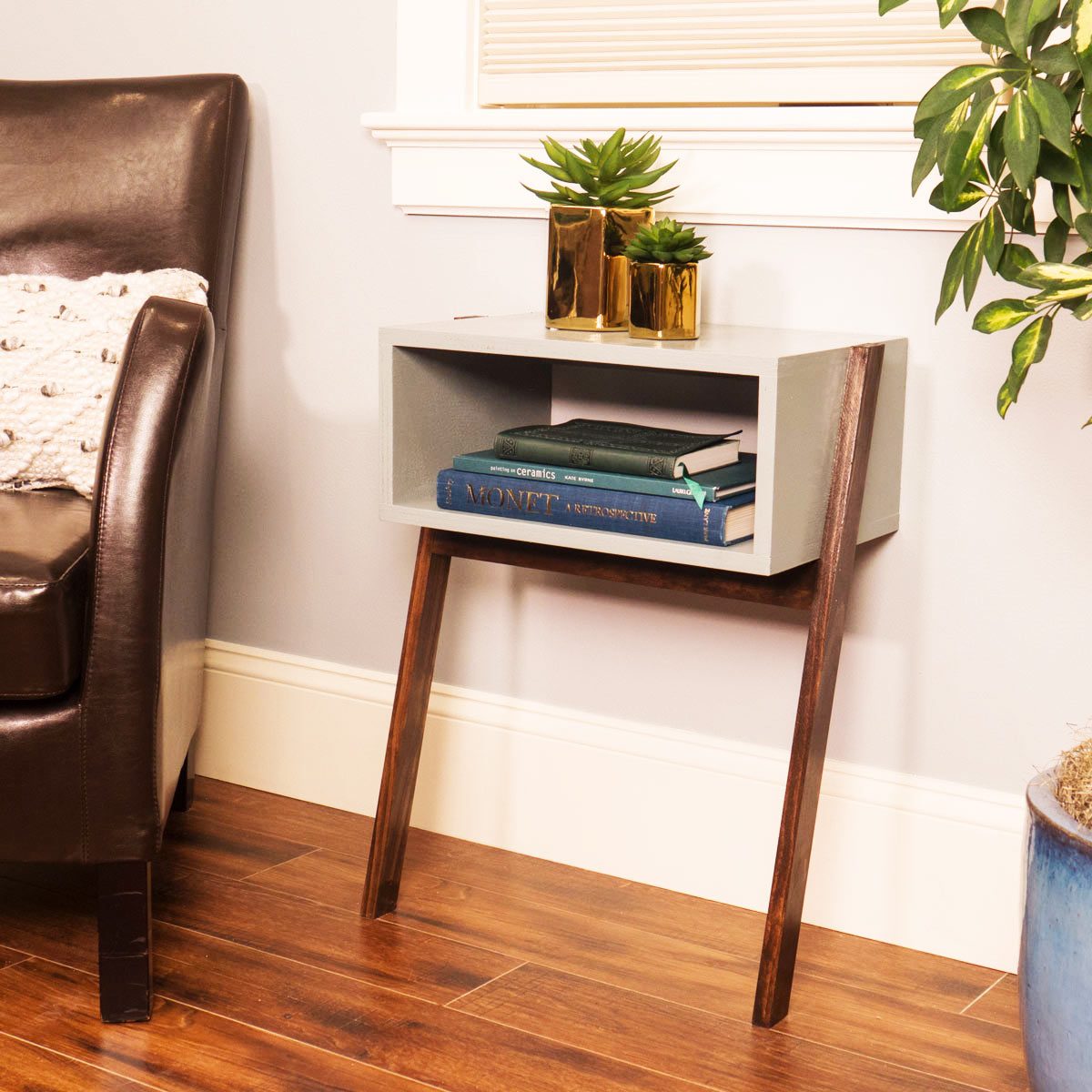 Cantilever End Table Featured