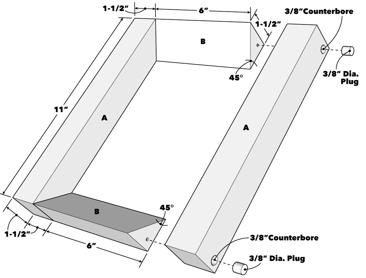 Simple Floating Bookshelves Tech Art