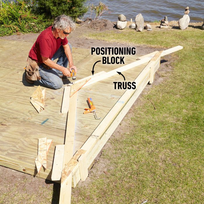 10 Build Trusses On The Shed Floor Fh13jau 540 50 017