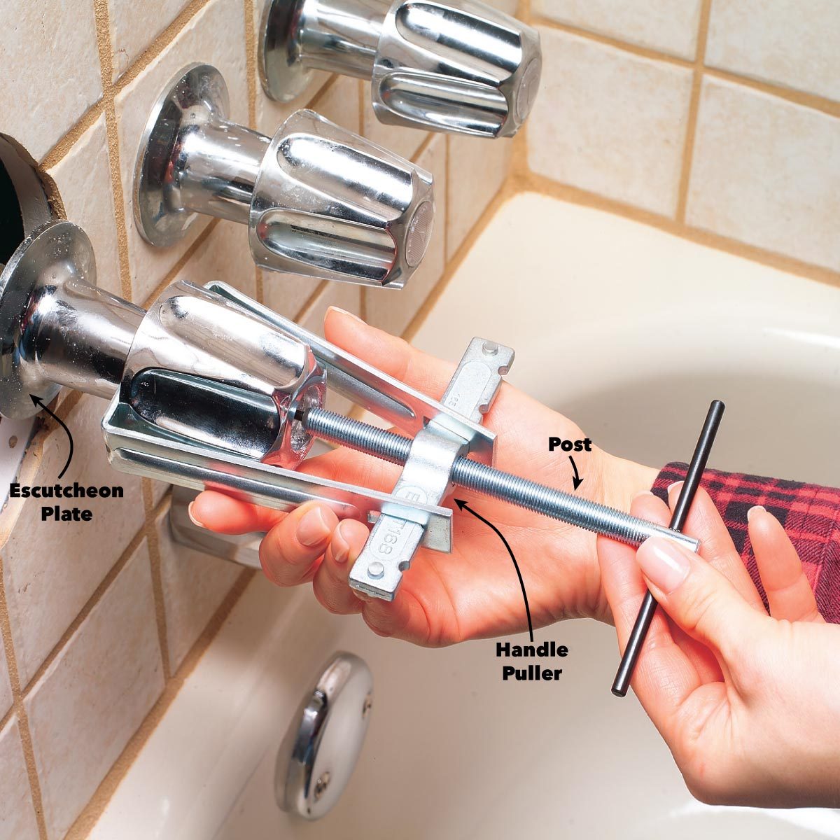 pop loose bathtub handle