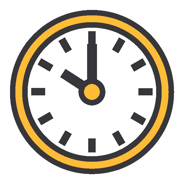 Clip art of a clock | Construction Pro Tips