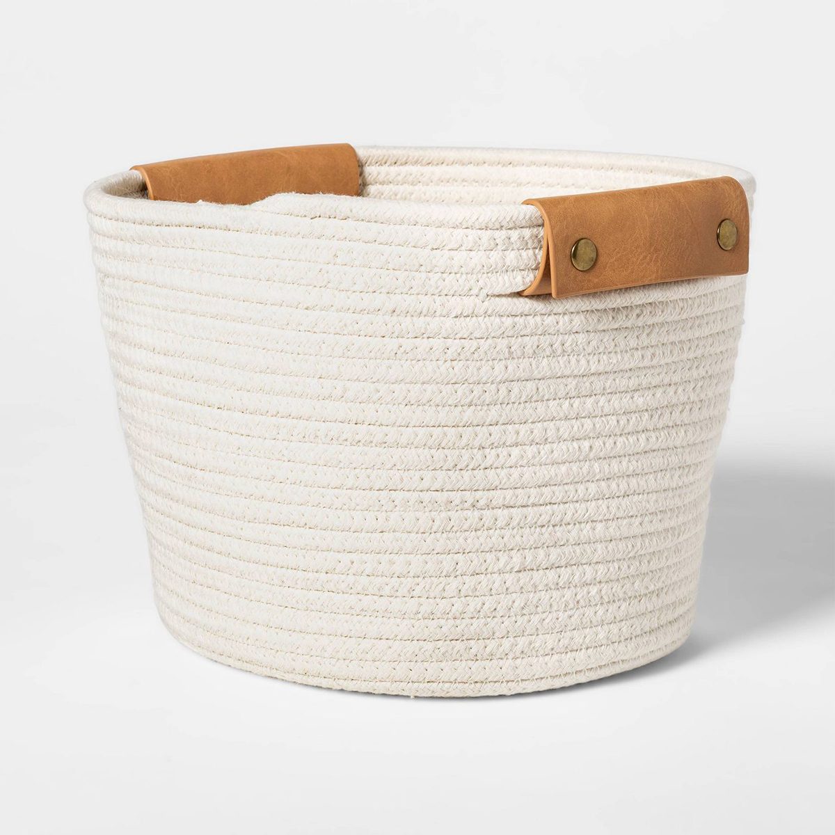 Decorative Coiled Rope Basket