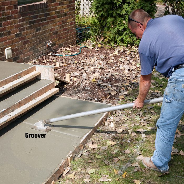 Create control joints with a groover | Construction Pro Tips