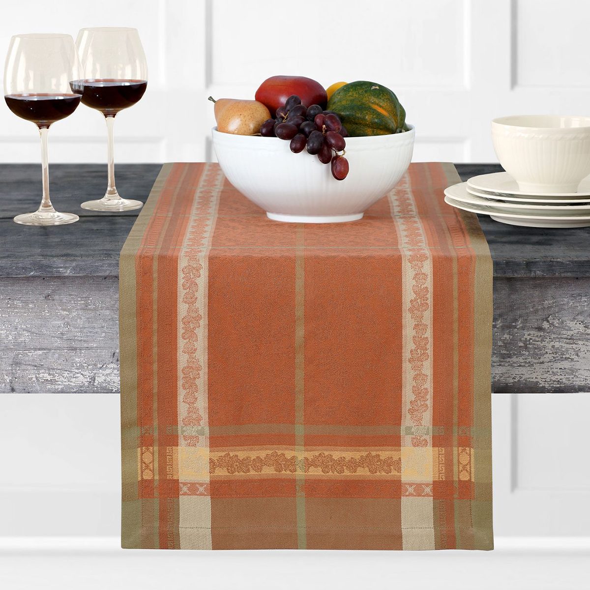 Villeroy And Boch Promenade Jacquard Table Runner