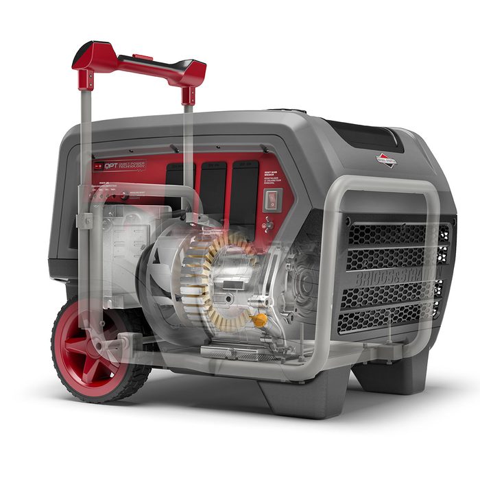 Briggs Q6500 Quiet Power Generator Interior View | Construction Pro Tips
