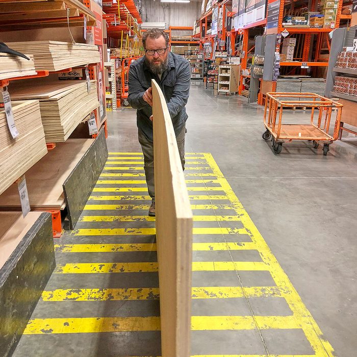 Checking plywood with flatness | Construction Pro Tips