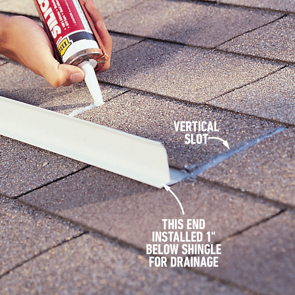 How To Add A Rain Diverter To Your Roof Step 3