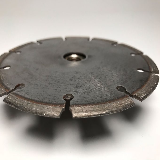 Segmented Diamond Blade A segmented diamond blade | Construction Pro Tips