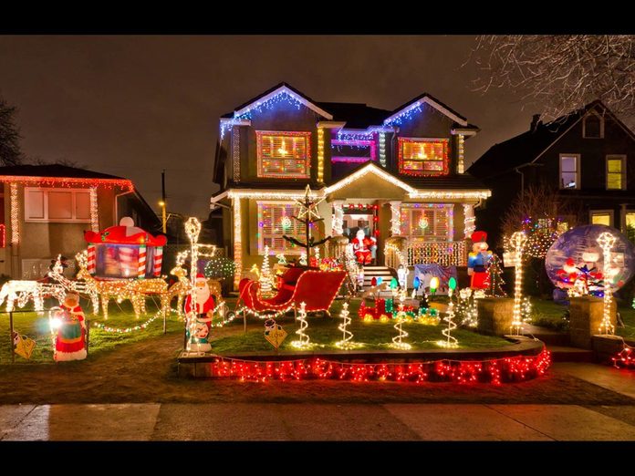 Vancouver awesome Christmas lights