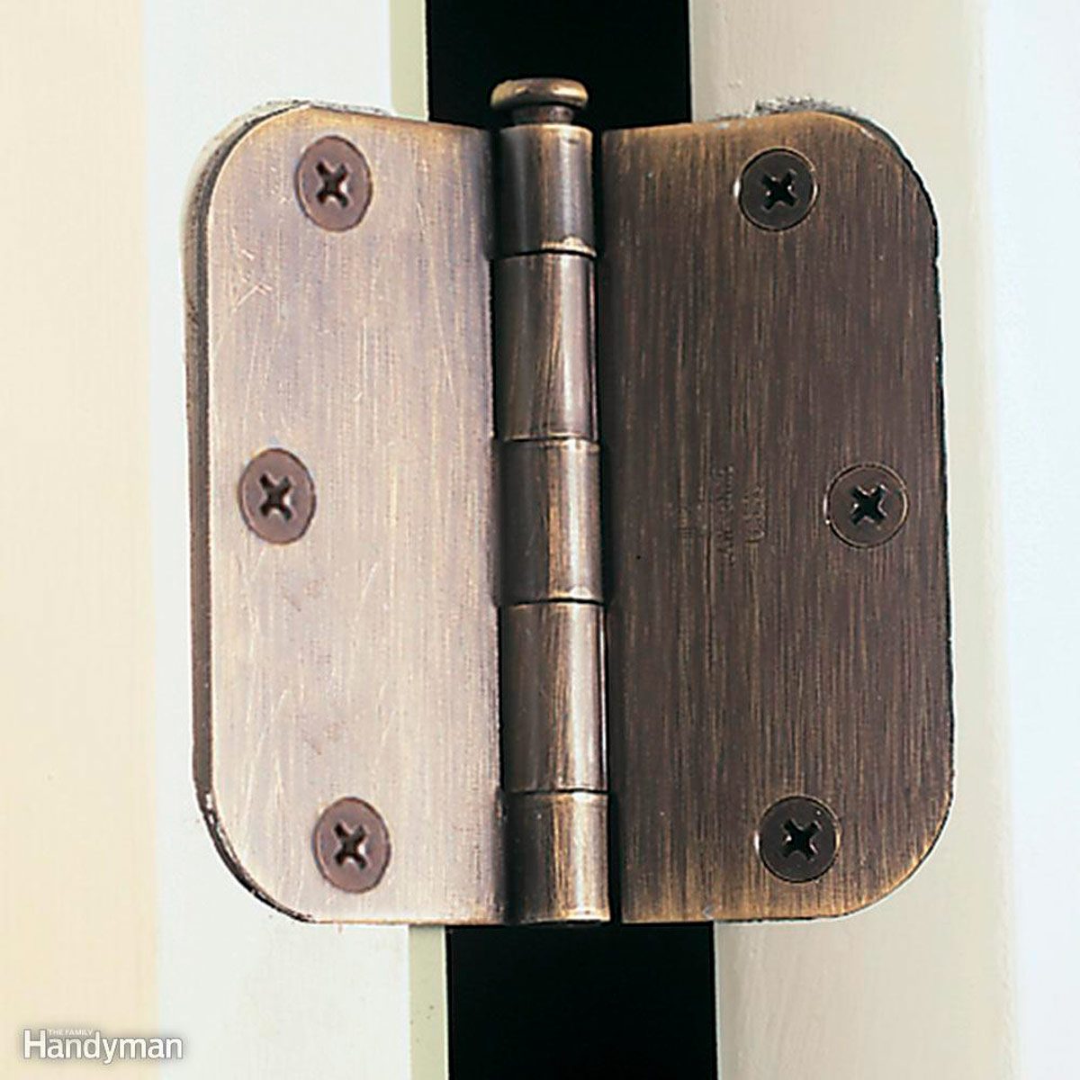 Squeaky door hinge