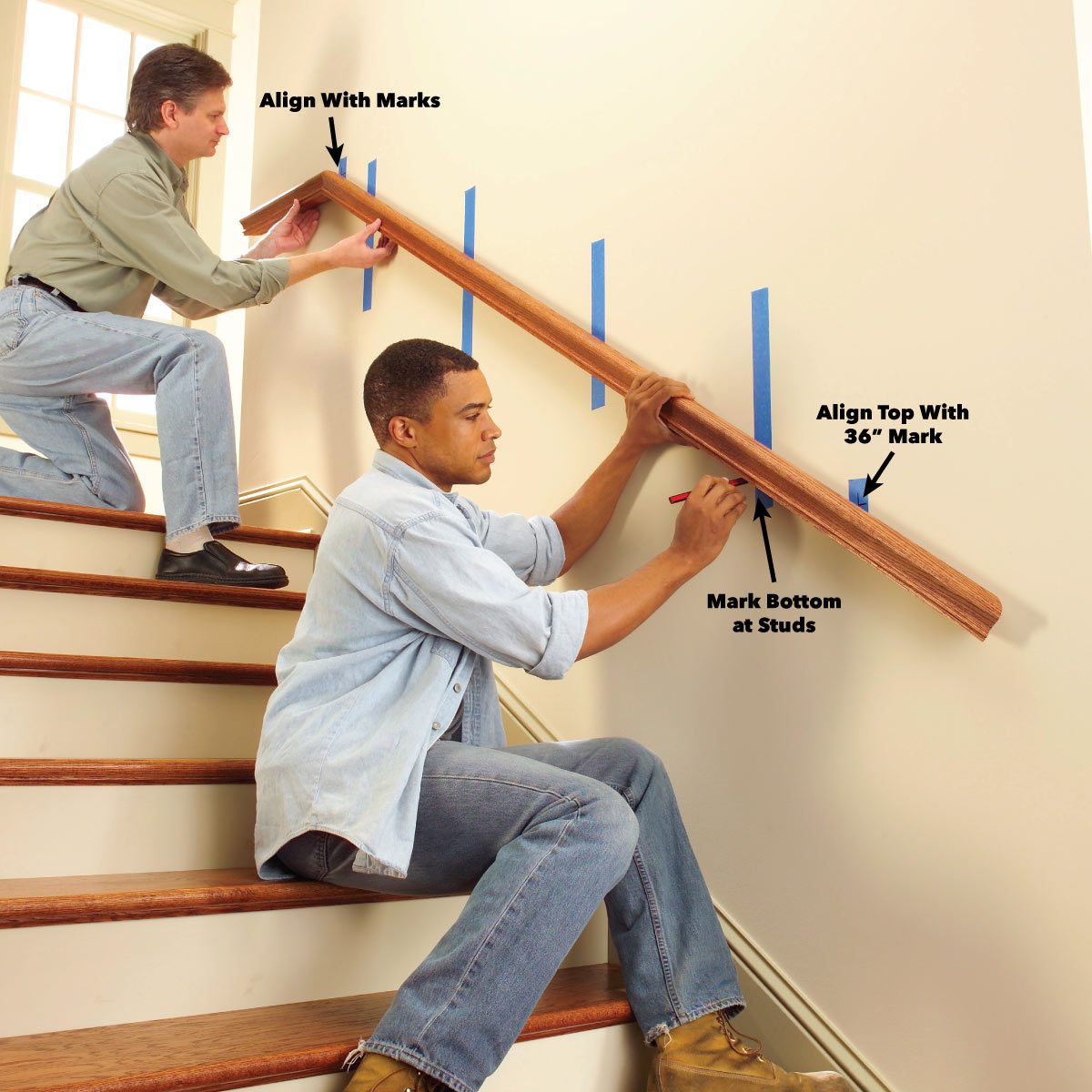 position handrailing