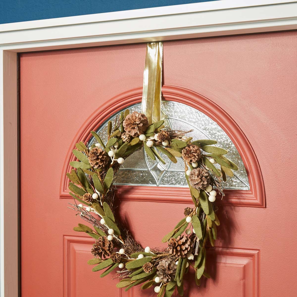 Wreath hanging hack HH handy hint command hook