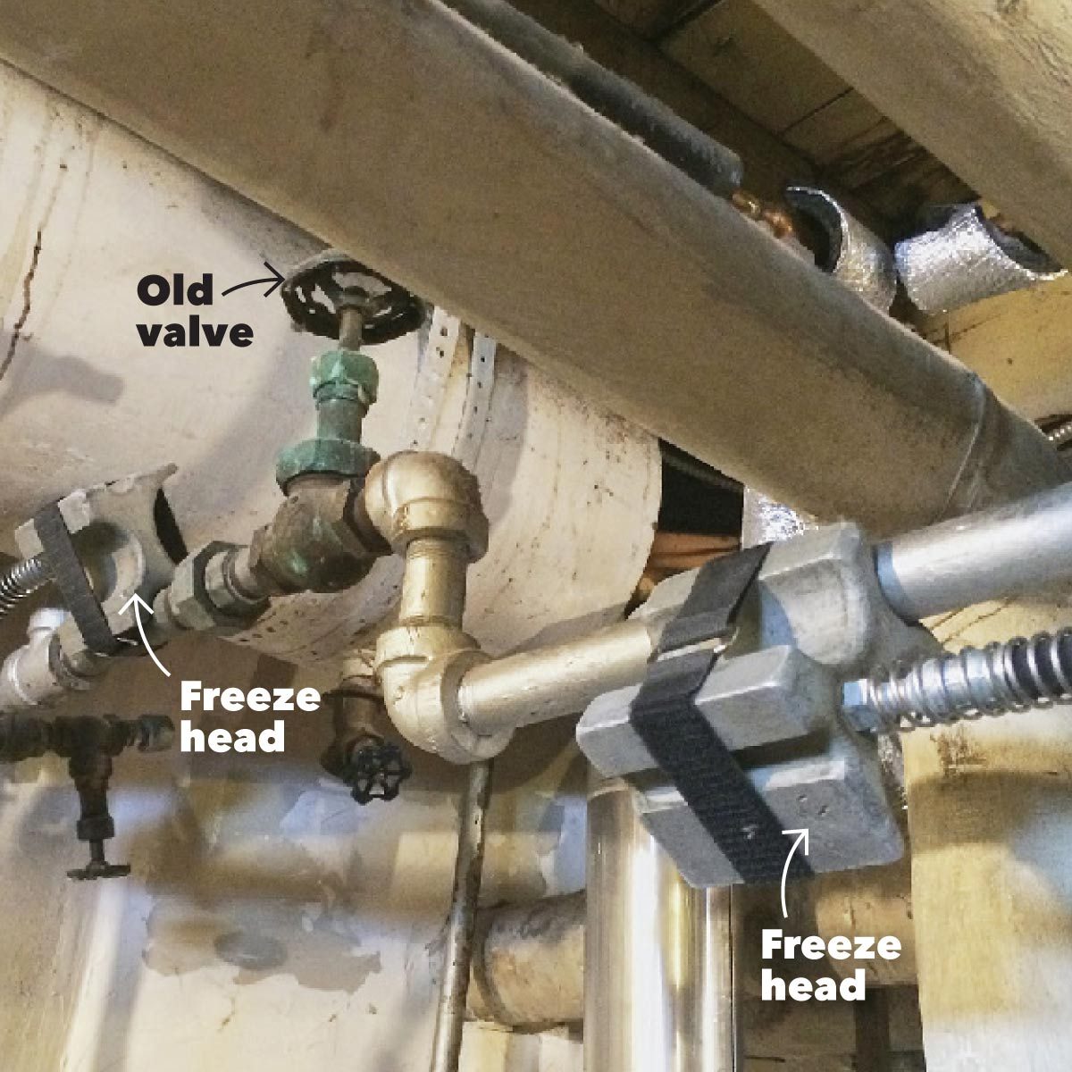 freezing pipes