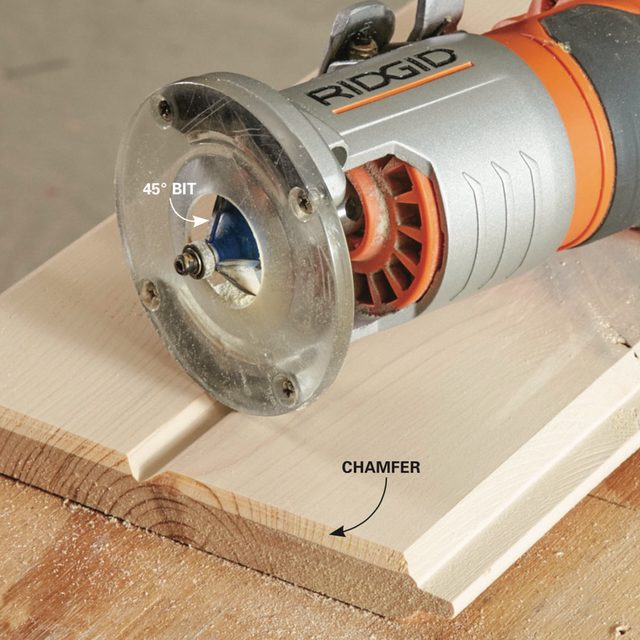 Prep tongue and groove board ends