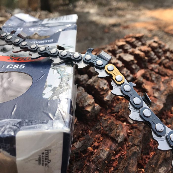 the newly redesigned chains on husqvarna chainsaws
