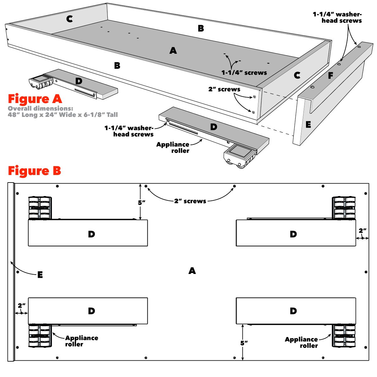 Under bed Storage Tech Art 1200