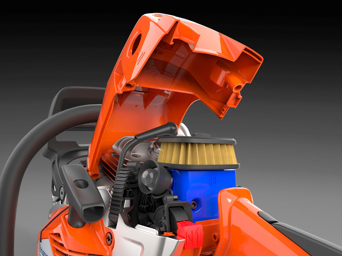 Husqvarna saw cooling system | Construction Pro Tips