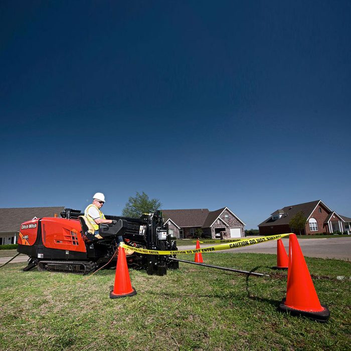 small underground boring machine