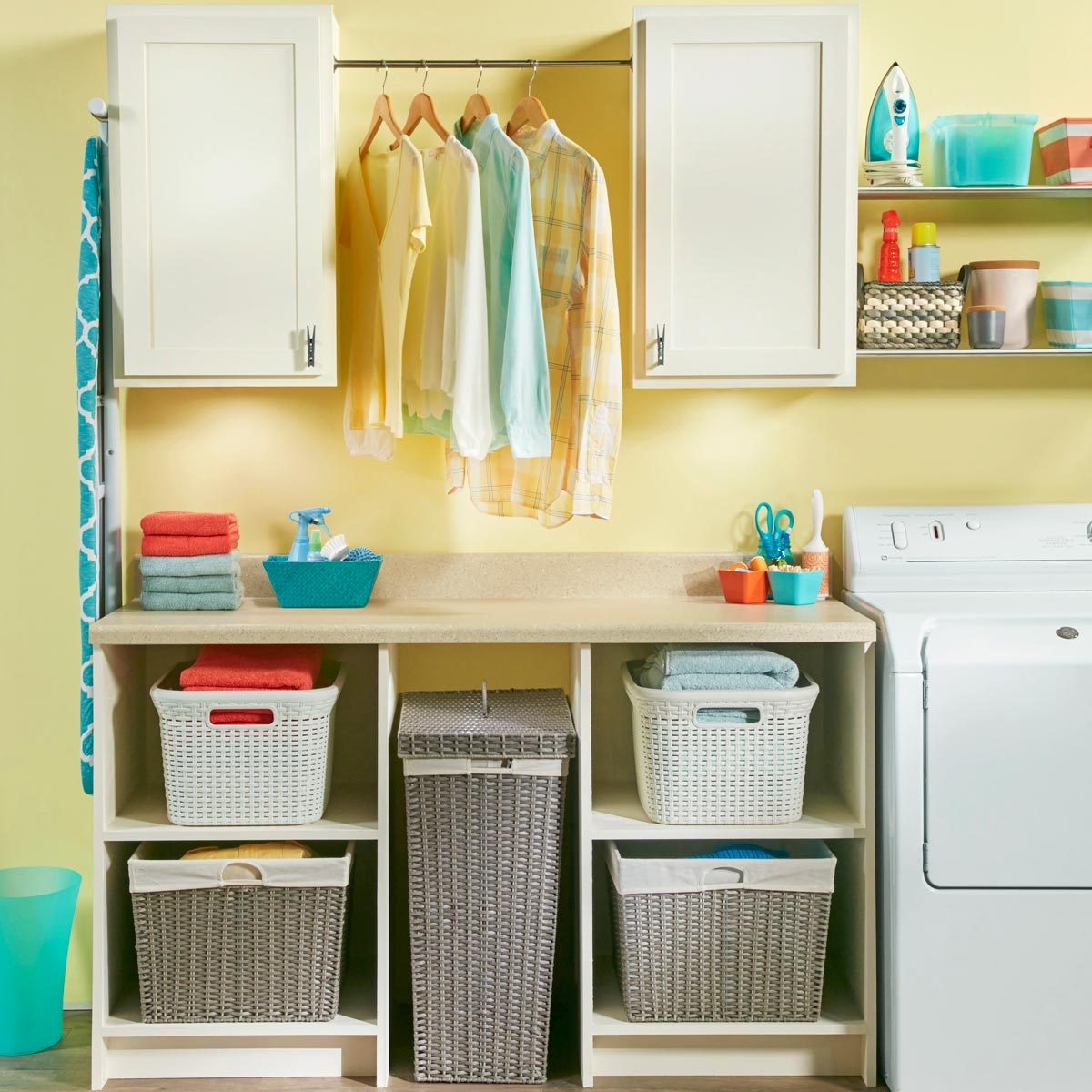 laundry room organizing ideas