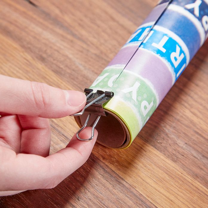 HH wrapping paper binder clips