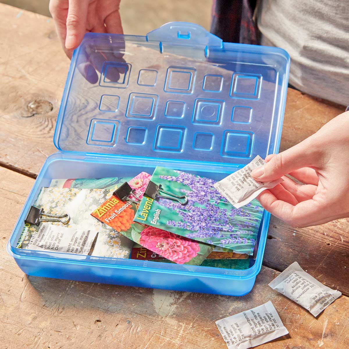 HH silica packets gardening seeds fresh