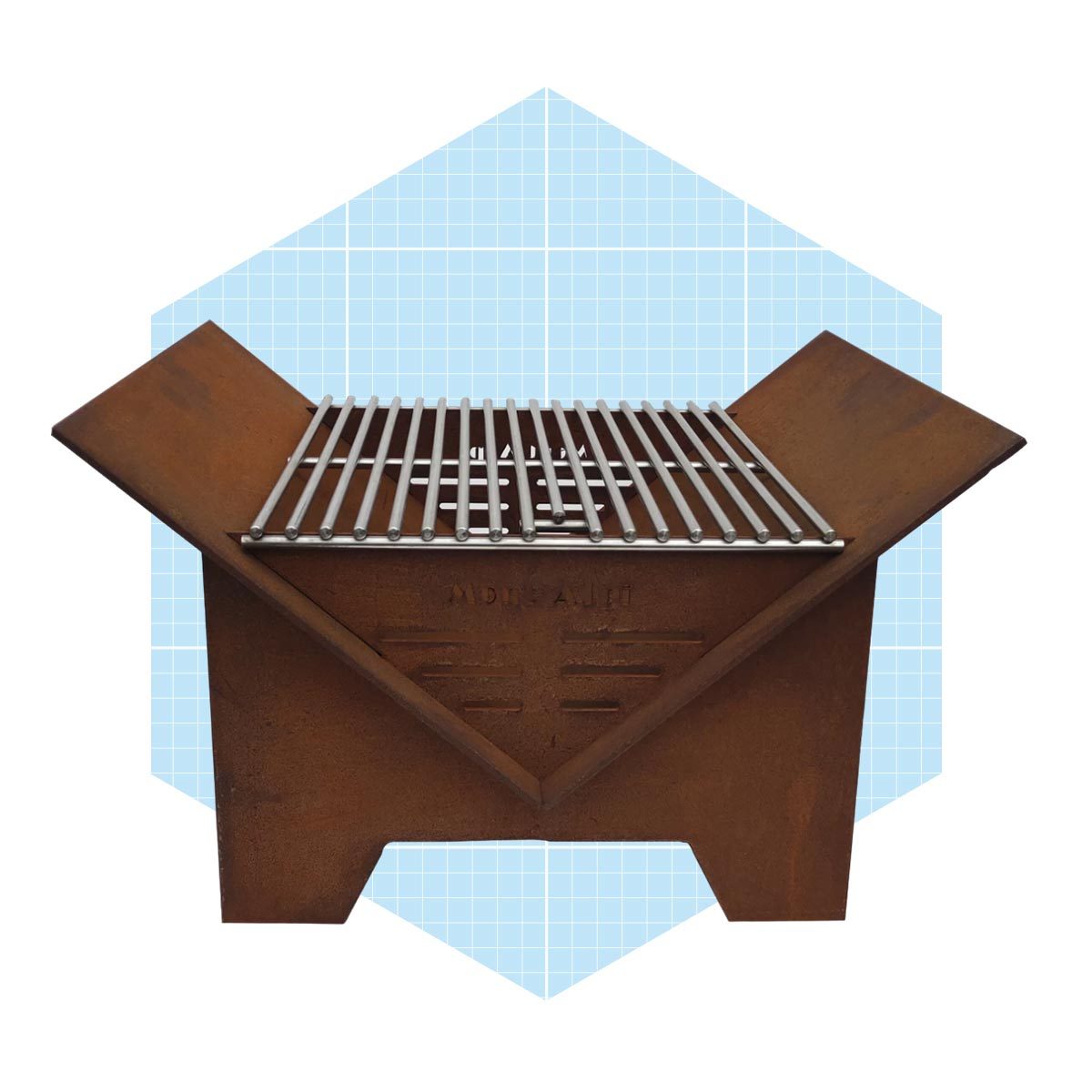 Mont Alpi Steel Wood Burning Fire Pit