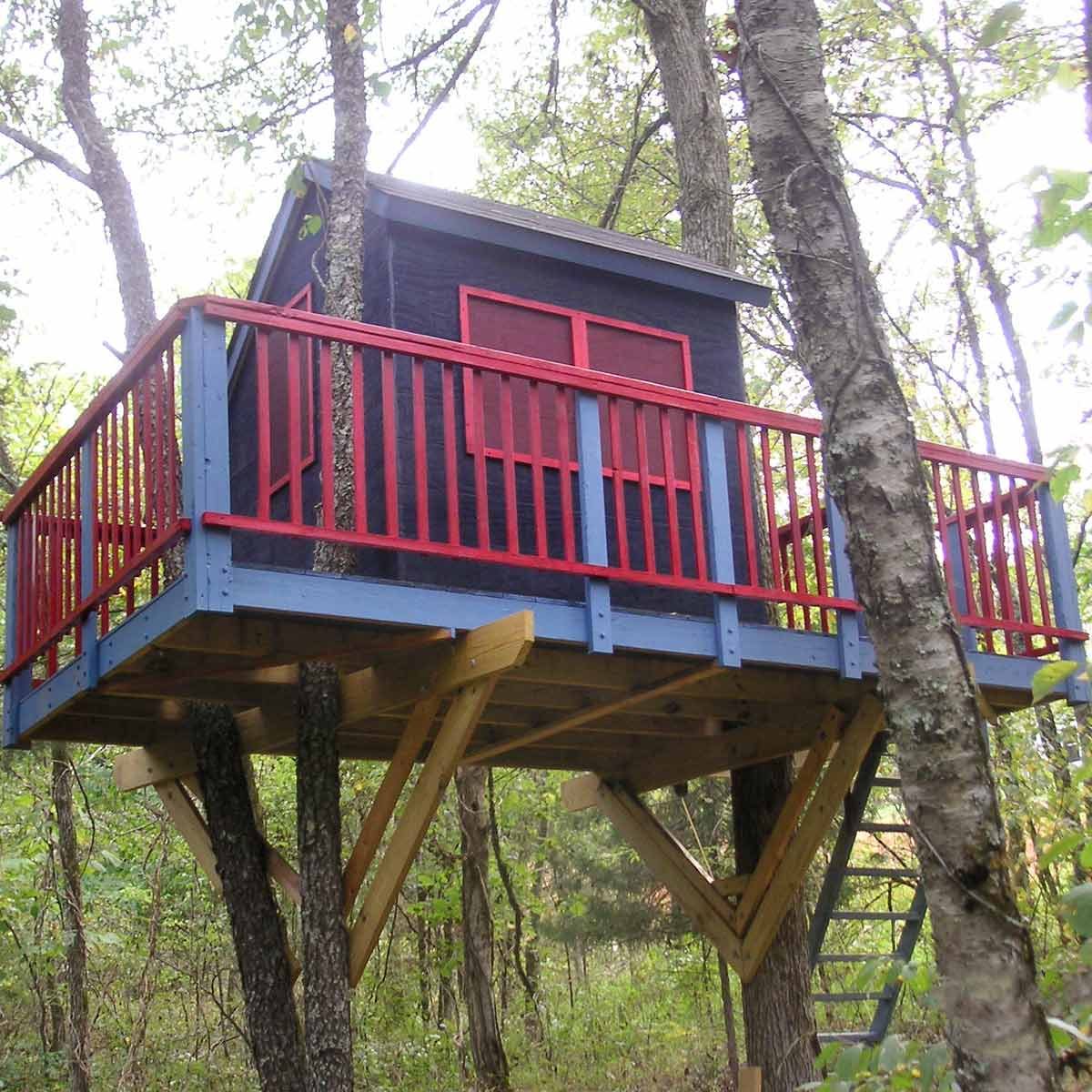 treehouse building tips piece by piece