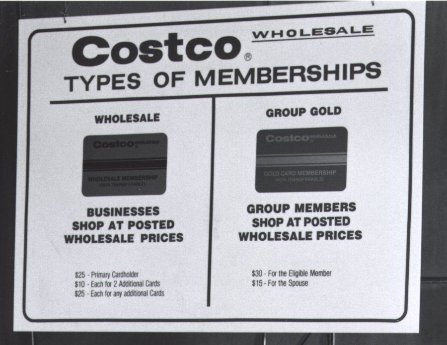 costco cards vintage