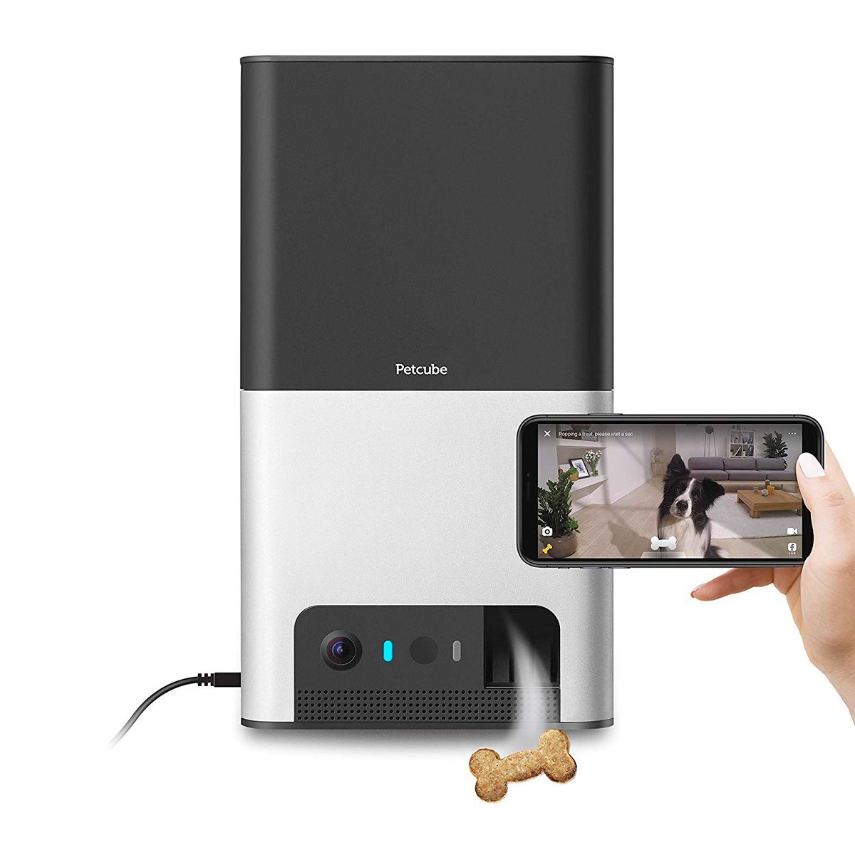 Smart pet food dispenser and video camer