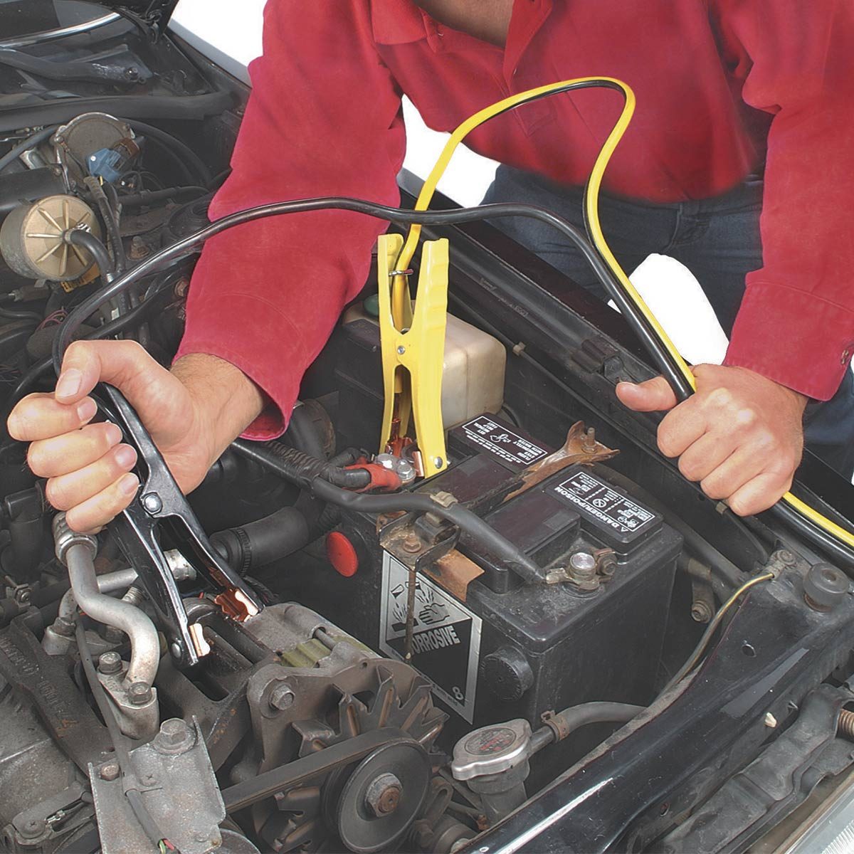 jump start a car