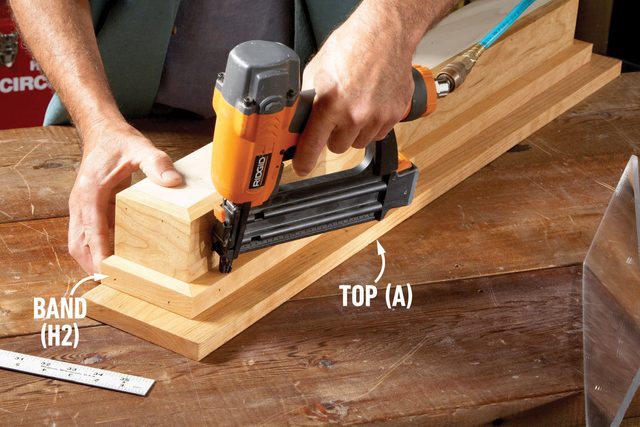 Step 3. Nail on the Top