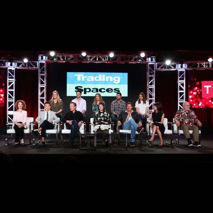 Joanie Sprague,John Gidding Sabrina Soto, Brett Tutor, Kaki Lee, Laurie Smith, Vern Yip, Dough Wilson, Paige Davis, Ty Pennington, Hildi Santo-Tomas and Frank Bielec at the TCA winter press tour in Los Angeles