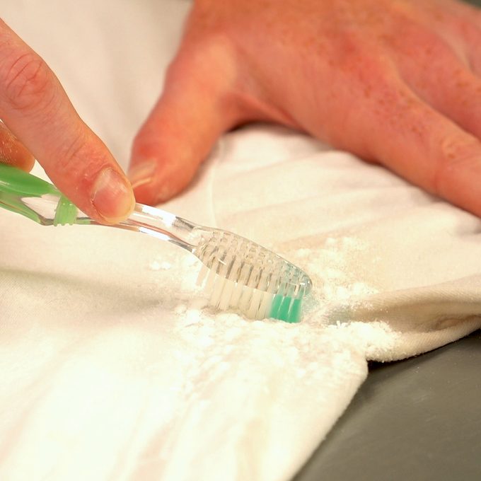 Deodorant Stains Toothbrush