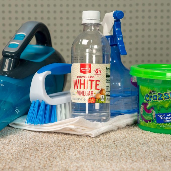 How to get slime out of carpet