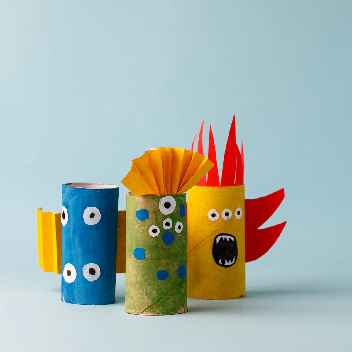 Cardboard-tube-Halloween-monsters