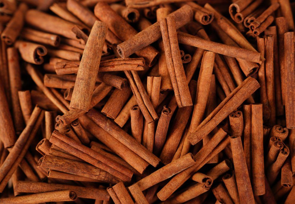 Cinnamon sticks in a bazaar