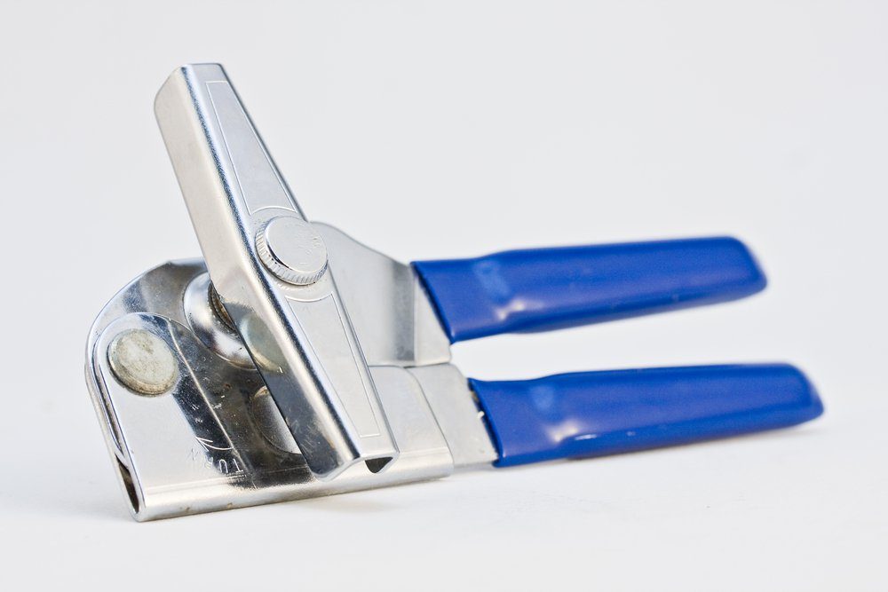 can opener  on white background