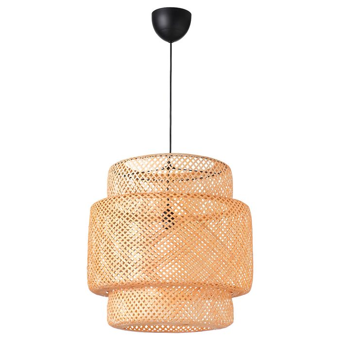 Boho chic IKEA dining room light