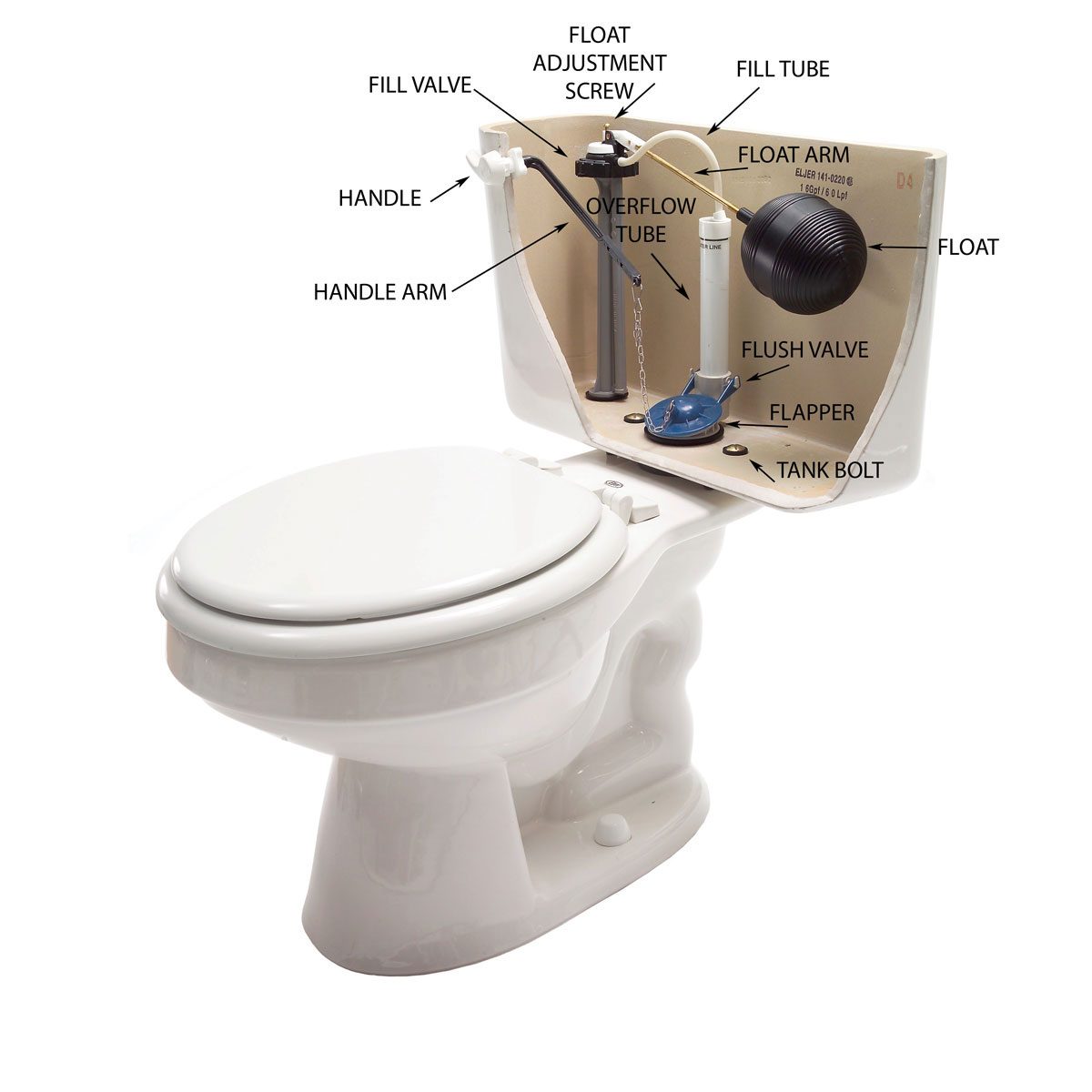 Toilet diagram